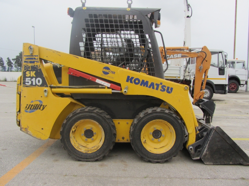 KOMATSU SK 510 tłoki i pierścienie